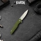 Ніж Складний Брелок Karda J160 Green - изображение 4