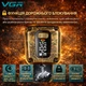 Электробритва VGR V-337 с титановыми лезвиями, LED-дисплеем и влагозащитой IPX6 Gold - изображение 4