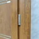 Двери INOKS межкомнатные пластиковые модель INOX 30+скло золотой дуб 900×2000 - изображение 3