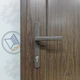 Двери INOKS входные уличные металлопластиковые модель INOX NX13 темный дуб 850х2050 - изображение 2