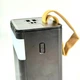 Повербанк 40000 мАг WUW з дисплеєм та ліхтариком, Power Bank з 3 USB виходами, зовнішній акумулятор зі швидкою зарядкою, портативна мобільна батарея для смартфона, телефону, планшета та інших гаджетів, Y114-Black - зображення 5