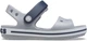 Кроксы сандалии детские Crocs Crocband Light Grey/Navy 23 - изображение 4