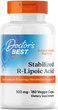 R-ліпоєва кислота Doctos Best Stabilized R-Lipoic Acid 100 мг 180 капсул (ARE-576099) - зображення 1