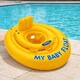 Надувной круг для младенцев Intex Baby Float 56585 — детский плавательный круг с трусиками, до 11 кг - изображение 5