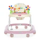 Детские ходунки BAMBI M 3619-2-05, музыкальная панель, свет, регулировка высоты, восемь колес, Розовый - изображение 2