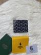 Гаманець Goyard синього кольору 11 × 9,7 см - зображення 2