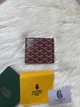 Кошелек Goyard красного цвета 11 × 9,7 см - изображение 2