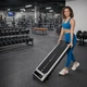 Домашняя электрическая беговая дорожка с регулировкой угла наклона HALO-FIT Vela 1-10 км/ч 100кг 7% - изображение 5