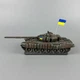 Подарунковий патріотичний сувенір ручної роботи танк "Т-72Б" | Подарунок для військового PA_1072 - зображення 2