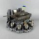 Набір штоф із рюмками танком "Leopard 2A6" фляга 300 мл + стопки | Подарунок на День захисника України PA_1078_1 - зображення 1