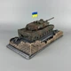 Фігурки танків і військової техніки "Leopard 2A6" з гіпсу ручна робота | Декор для домашнього інтер`єру PA_1235 - зображення 4