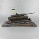 Декоративная статуэтка с гербом Украины "Leopard 2A6 №2" из гипса ручная работа | Декор для рабочего кабинета PA_1333 - изображение 6