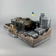 Сувенирный набор штофов "БТР-70" ручная работа | Декоративная подставка для стопок и бутылки PA_1234 - изображение 3