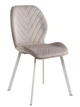 Стілець кухонний Vetro Монреаль велюр бежевий крем - зображення 2