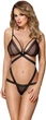 Боди женское Obsessive 855TED1 Body Черный L/XL - изображение 1