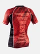 Рашгард Immortal Silver Force Rashguard Short Sleeve Red Burn XXL (401021-318-XXL) - изображение 2
