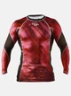 Рашгард Immortal Silver Force Rashguard Long Sleeve Red Burn XXL (401022-318-XXL) - изображение 1