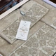 Набір рушників Maison D'or Rose Marine beige 30x50; 50×100; 75x140 - зображення 2