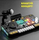 Музична установка DJ Mixer пульт діджея, акумулятор 3.7 V, USB кабель, піаніно, запис, підсвічування, мікрофон (8 D 8 A) - зображення 9