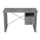 Письменный стол с ящиками Ferrum-decor Оскар 750x1400x600 металл Серый ДСП Бетон 16 мм (FRD-103254) - изображение 1