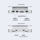 Док-станция Hagibis Mac Mini M4 Hub with M.2 SSD Enclosure - изображение 4
