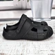 Кроксы мужские пена ЭВА Dago Style черные 42р (26,5 см) 6087 - изображение 1