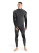 Термоштани Icebreaker 260 Zone Leggings Men Dark Grey/Black XL (1052-104 364 A011 XL) - зображення 8