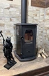 Duval EM-5114 BL BLACK EDITION Турбо печь-камин с варочной поверхностью - изображение 3