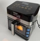 Аерофритюрниця Zepline ZP-00343 на 13 л, 2 Тени 4200 Вт, з 12 програмами, LED дисплеєм і знімним кошиком - изображение 2