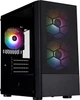 Корпус 1stPlayer X4-M-BK-2F1P-1F1 Black - изображение 1