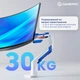 Настільне кріплення для монітора GamePro MAG701WBL з газліфтом 24-57" 2~30kg White & Blue - зображення 10