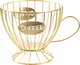 Фруктовница Viva Lacy Cup Gold 19.5x14x10.5 см (B090061) - изображение 1