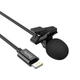 Микрофон Петличный Hoco L14 Lightning Черный - изображение 5