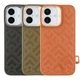 Чохол Kajsa Briquette Collection Rhombus with MagSafe для iPhone 16 Light Grey - изображение 2