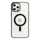 Чохол Premium N TPU Color with Magsafe для iPhone 12 Pro Max Black - изображение 1
