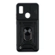Чехол накладка Guard Shield Armor с кольцом для ZTE Blade A51 Black - изображение 1
