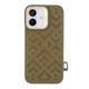 Противоударный Чехол Kajsa Briquette Collection Rhombus with MagSafe для iPhone 16 Olive - изображение 1