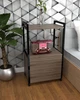 Тумба на колесах в стиле лофт EcoLoft Ритм DSP-1394-4 Монтеверде - изображение 2