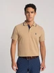Поло длинное мужское U.S. Polo Assn 118716-EE00A(Khaki Heather) M Хаки (786660970906) - изображение 1