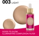 Тональный флюид Bourjois Healthy Mix Good To Glow с эффектом сияния 003 Light 30 мл (3616307430623) - изображение 4