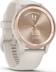 Смарт-часы GARMIN Vivomove Trend Peach Gold S. Steel Bezel w. Ivory Case and S. Band (010-02665-01) - изображение 4