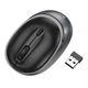 Беспроводная компьютерная USB Мышь Hoco GM34 Nuevo 2 типа соединения 2.4GHz модуль Bluetooth V3.0/5.2,микросхема Han Tianxia MX8650A Black - изображение 1