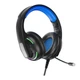 Игровые Наушники XO-GE-09 Static RGB Long Mic Headworn USB/AUX 3.5 (with adapter cable) кабель длинной 2м с регулятором звука,совместимость ПК, ноутбук Black - изображение 1