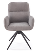 Krzesło Halmar K574 popielate (5905248134928) - obraz 2