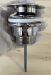 Донный клапан для раковины Zerix BV-03 1 1/4'' универсальный (с/без перел) СLICK-СLACK (Цвет хром - изображение 3