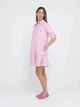 Платье-рубашка короткое летнее женское U.S. Polo Assn 216617-GA00A(COSMO PINK) L Розовое (786662314302) - изображение 4