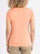 Футболка бавовняна жіноча U.S. Polo Assn 216634-2J00A (DESERT CORAL) XL Коралова (786662293300) - зображення 2