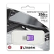 Флеш память 256Gb Kingston USB 3.2 DT MicroDuo 3C USB-A+USB-C (200Mb/s) (59358) - изображение 1