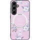 TPU+PC чохол Secret Garden with MagFit до Samsung Galaxy S24 Pink Без бренду - зображення 3