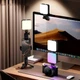 Портативный RGB видеосвет D12S 2500K–9000K 2000mAh CRI95 накамерный LED свет для фото и видео с креплениями прищепка и холодный башмак - изображение 10